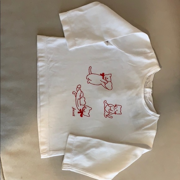 Jacadi Other - Valentine’s Day shirt!! - White - Size 18mos